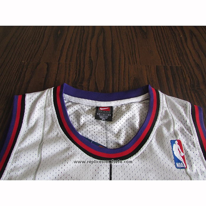 Camiseta Toronto Raptors Kawhi Leonard #2 Retro Blanco